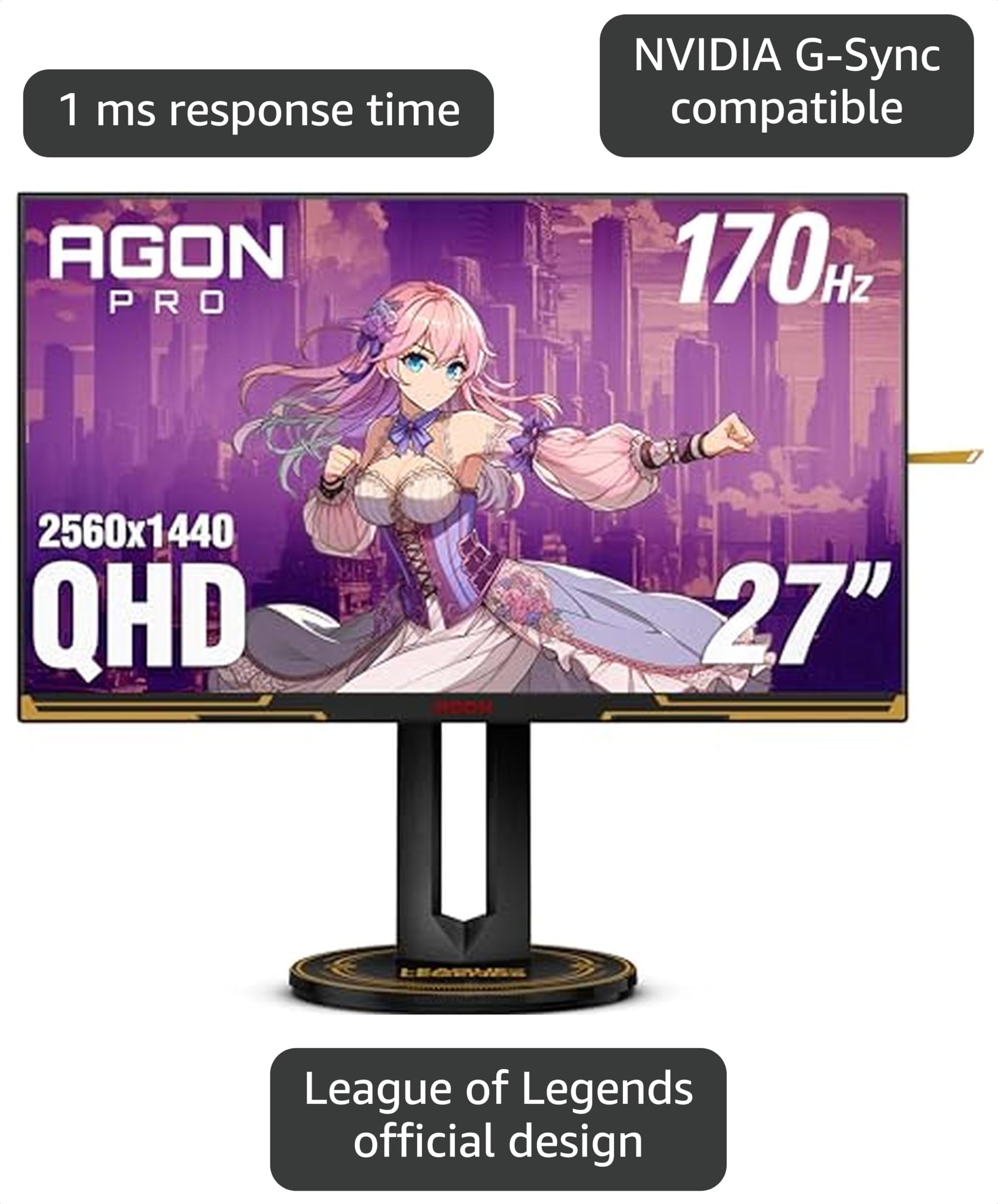 Amazon.com: AOC Agon PRO AG275QXL 27
